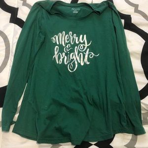 Women’s Christmas top size large